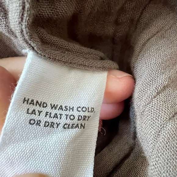 APIECE APART Las Alturas Mini Dress in Morel Brown size Small - Picture 8 of 11